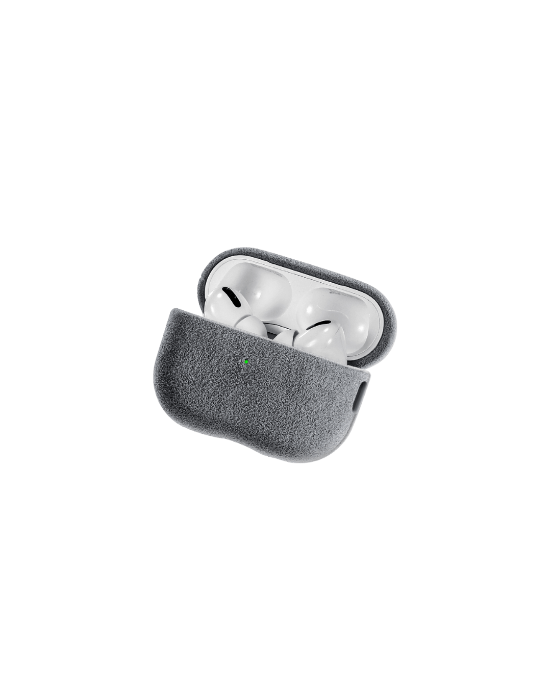 Funda Premium Alcantara Airpods Pro 2 Gray - Limited Covers