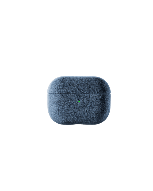 Funda Premium Alcantara Airpods Pro 2 Blue - Limited Covers